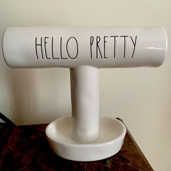 Rae Dunn hello pretty jewelry holder